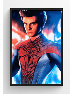 Spider-Man 3D Hologram framed