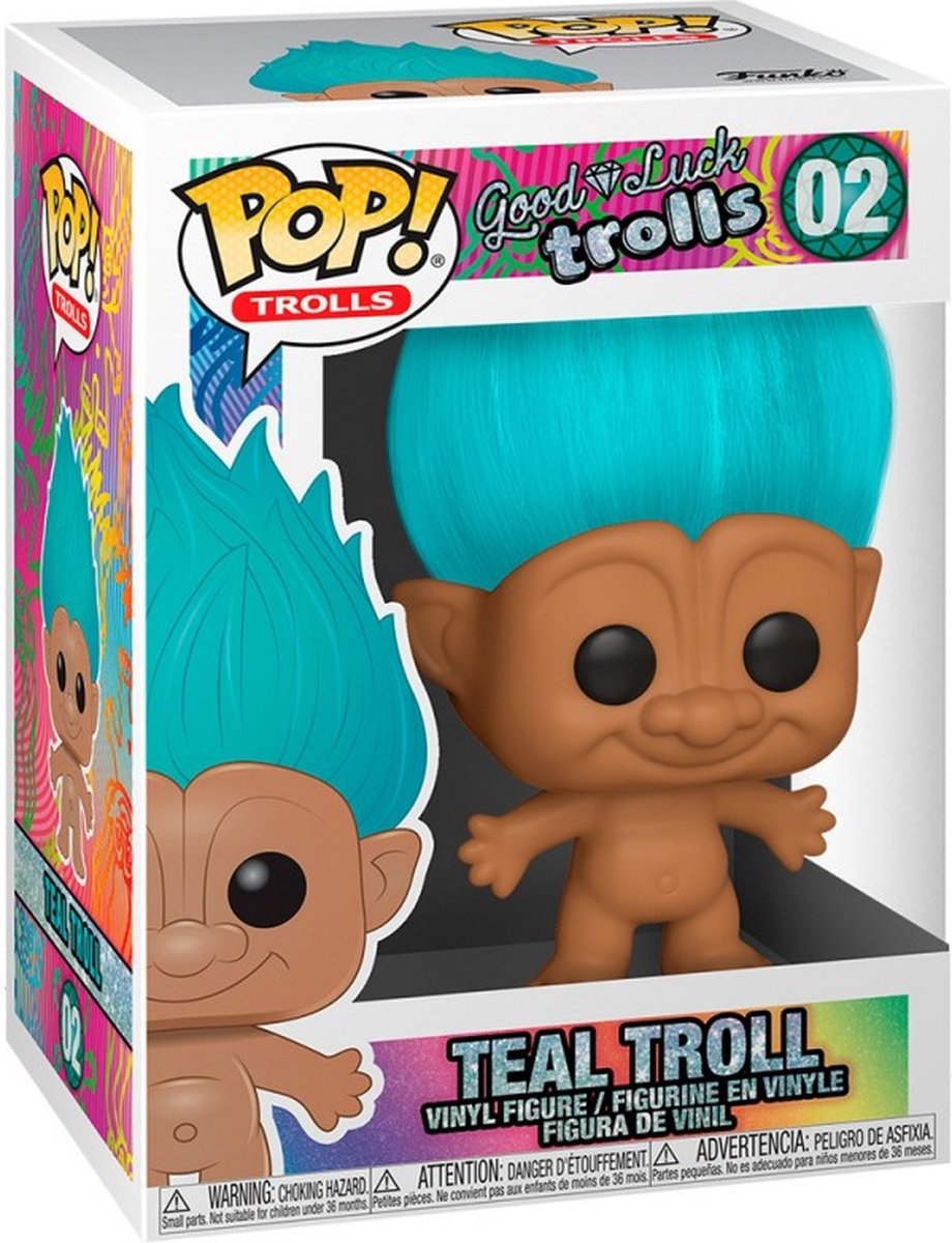 Teal Troll - Good Luck Trolls