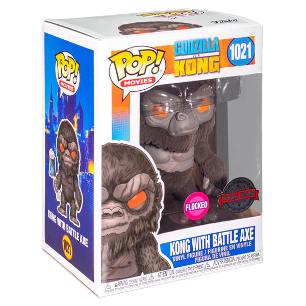 Kong with Battle Axe (Flocked) - Godzilla vs. Kong