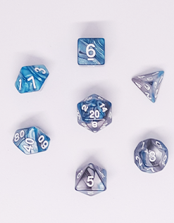 D&D Dice set - Lapiz Azuli