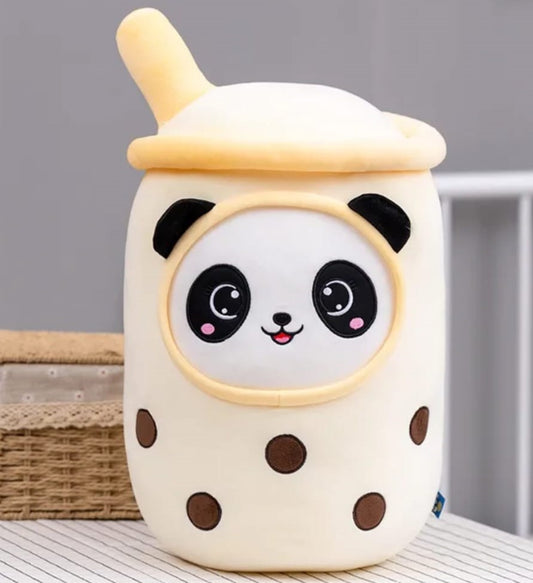 Bubble Tea Panda Orange pluche