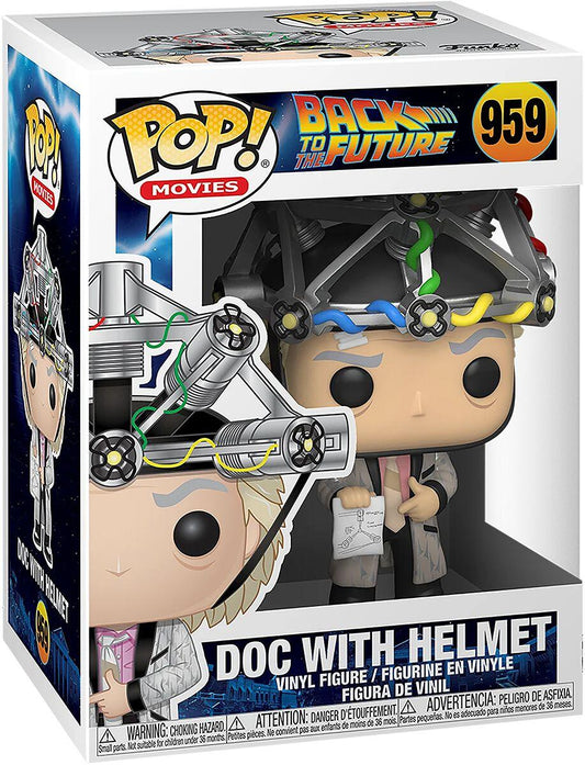 Doc With Helmet - Back to the Future