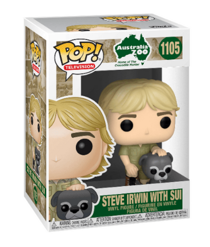 Steve Irwin with Sui - Steve Irwin